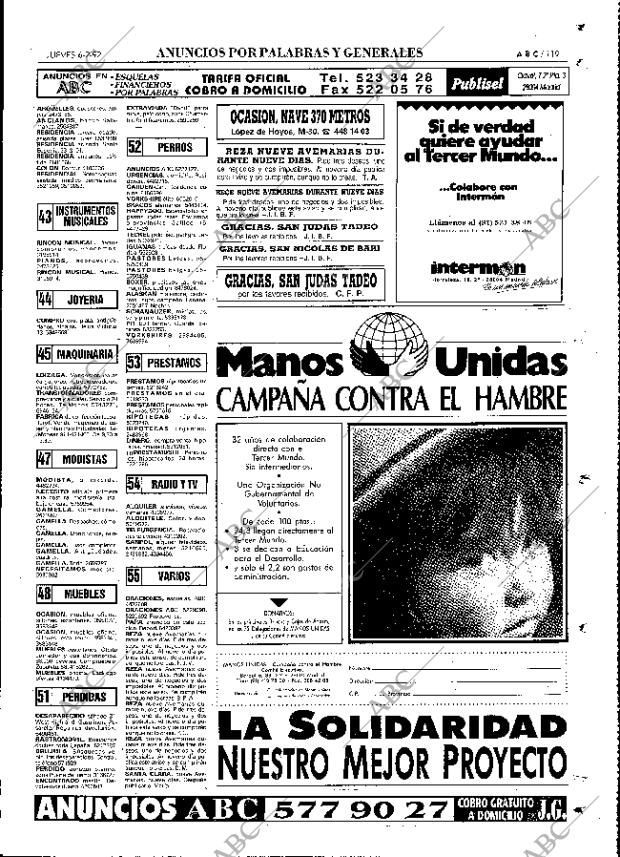 ABC MADRID 06-02-1992 página 119