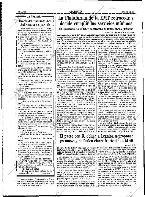 ABC MADRID 06-02-1992 página 42