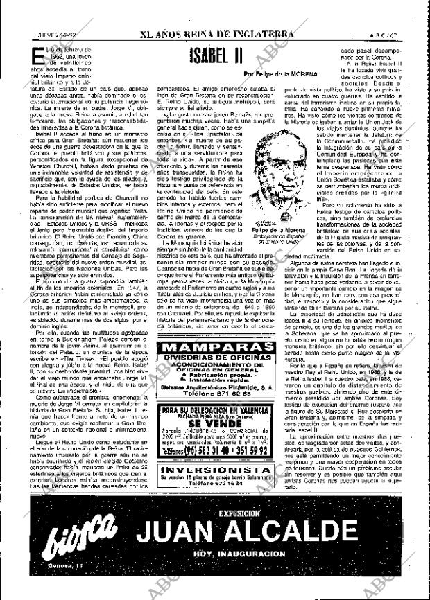 ABC MADRID 06-02-1992 página 67