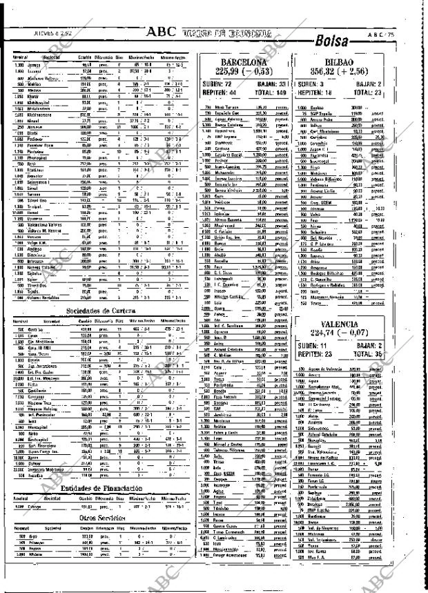 ABC MADRID 06-02-1992 página 75