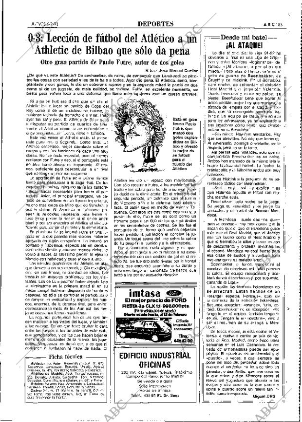 ABC MADRID 06-02-1992 página 83