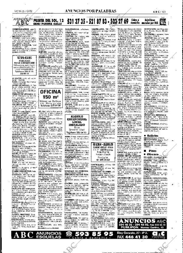 ABC MADRID 07-02-1992 página 101
