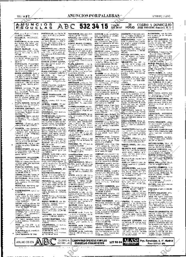 ABC MADRID 07-02-1992 página 106