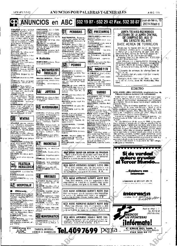 ABC MADRID 07-02-1992 página 111