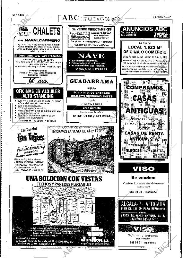 ABC MADRID 07-02-1992 página 64