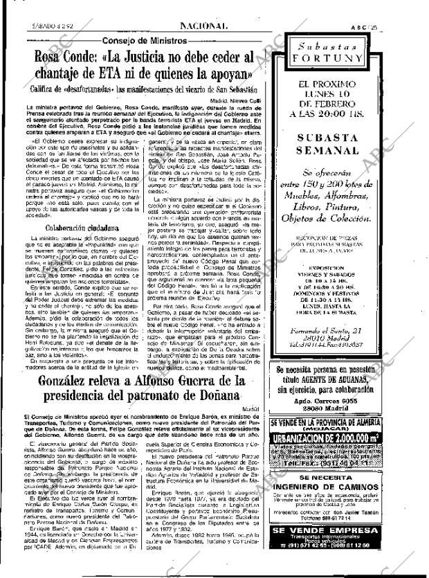 ABC MADRID 08-02-1992 página 25
