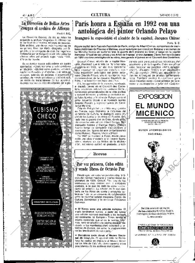 ABC MADRID 08-02-1992 página 46
