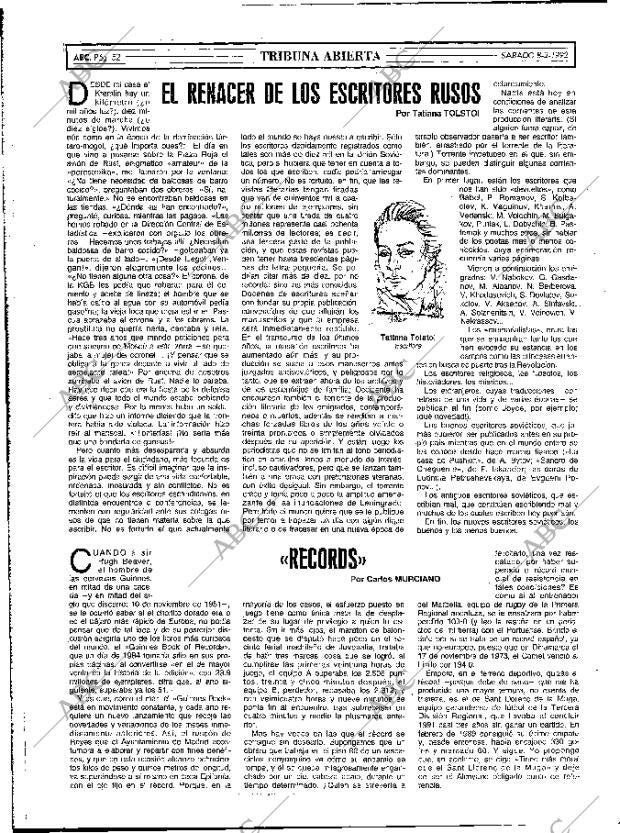 ABC MADRID 08-02-1992 página 52