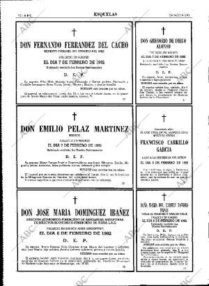 ABC MADRID 08-02-1992 página 92