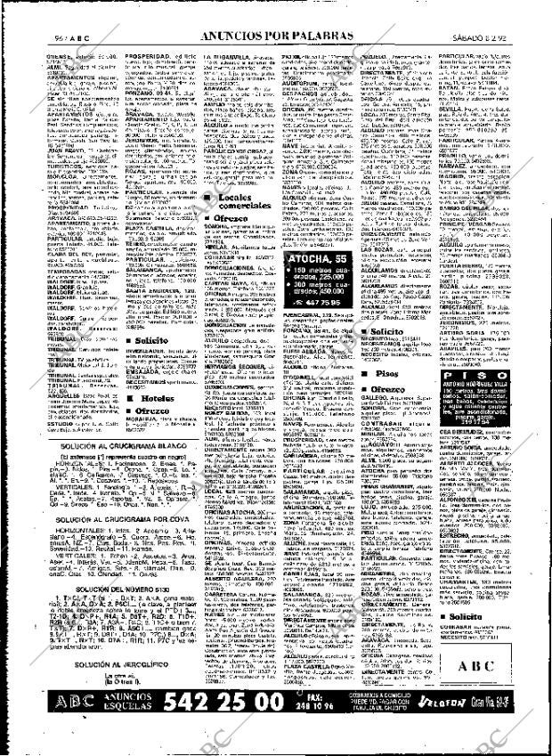 ABC MADRID 08-02-1992 página 96