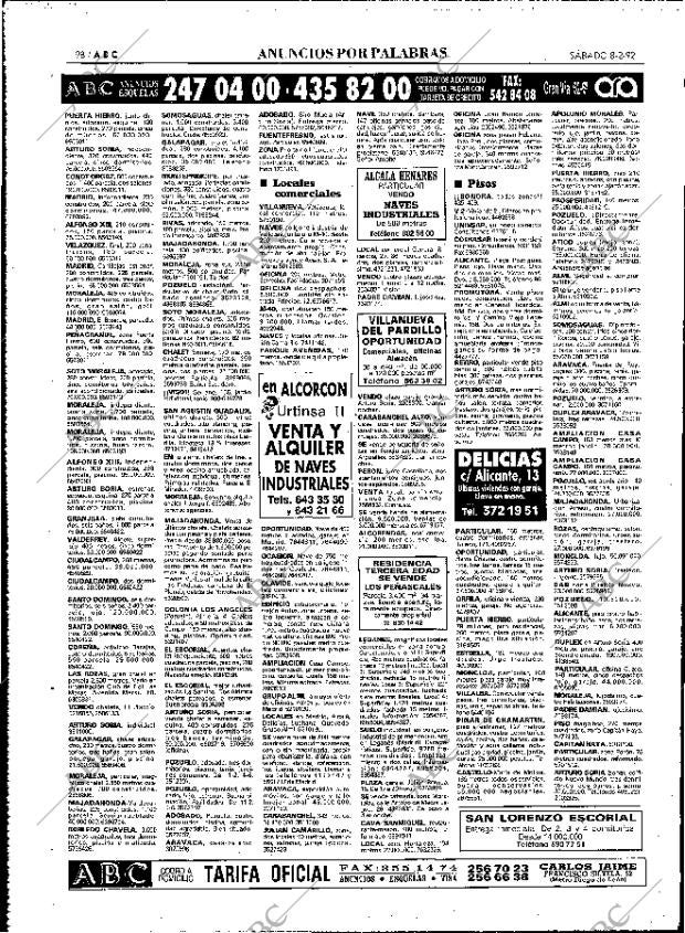 ABC MADRID 08-02-1992 página 98