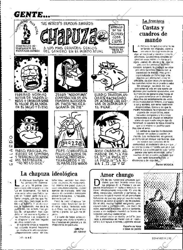 ABC MADRID 09-02-1992 página 142