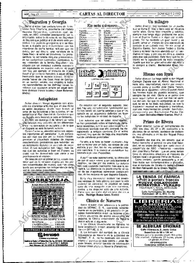 ABC MADRID 09-02-1992 página 24