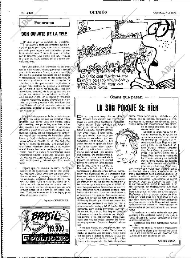 ABC MADRID 09-02-1992 página 28
