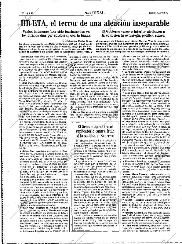 ABC MADRID 09-02-1992 página 30