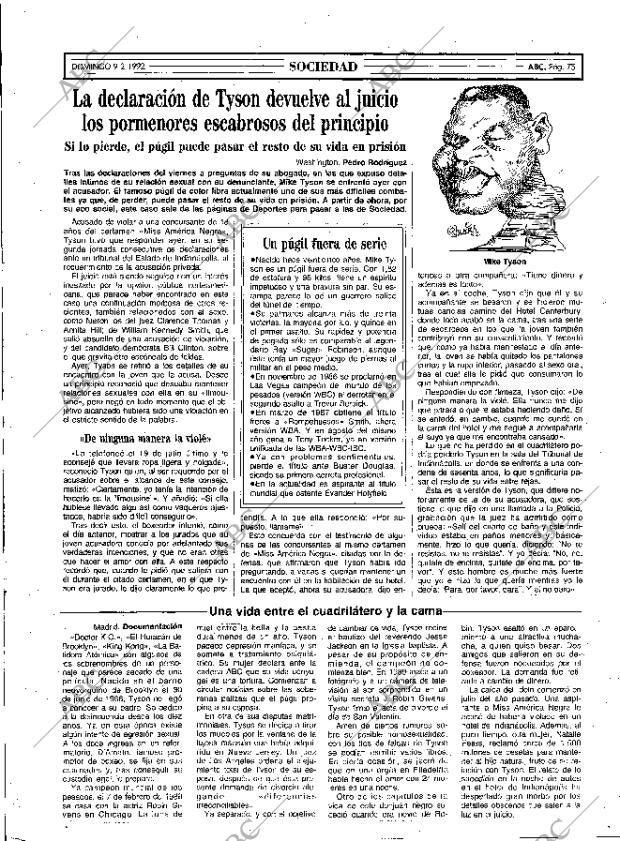 ABC MADRID 09-02-1992 página 75