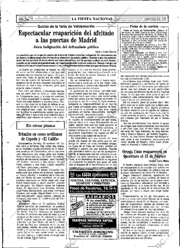 ABC MADRID 09-02-1992 página 78