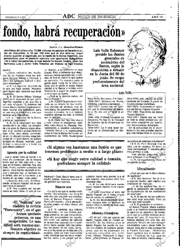 ABC MADRID 09-02-1992 página 83