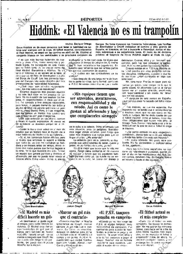 ABC MADRID 09-02-1992 página 96