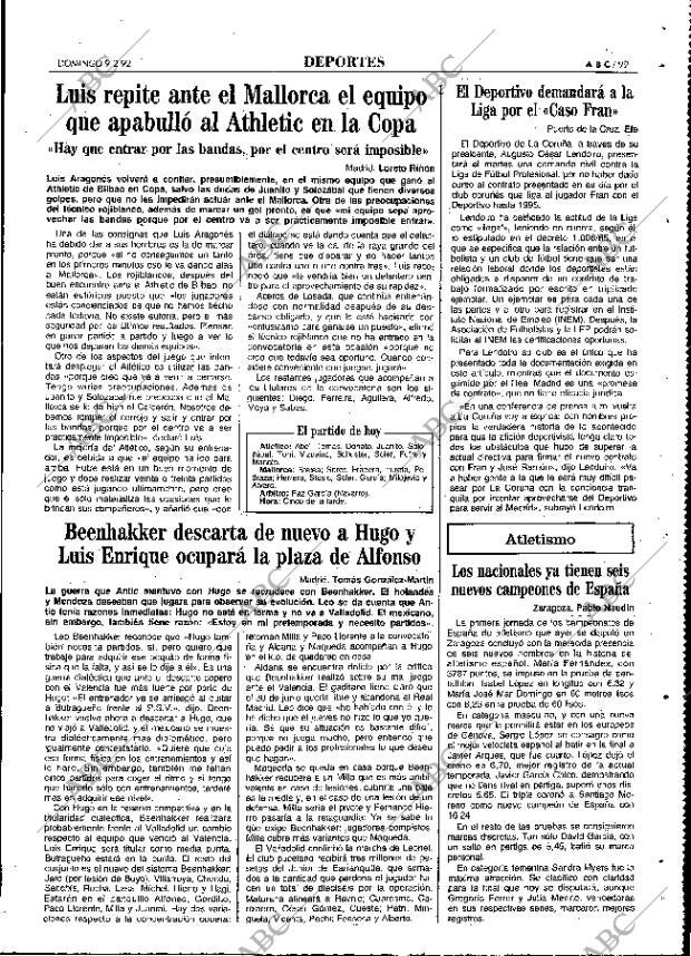ABC MADRID 09-02-1992 página 99