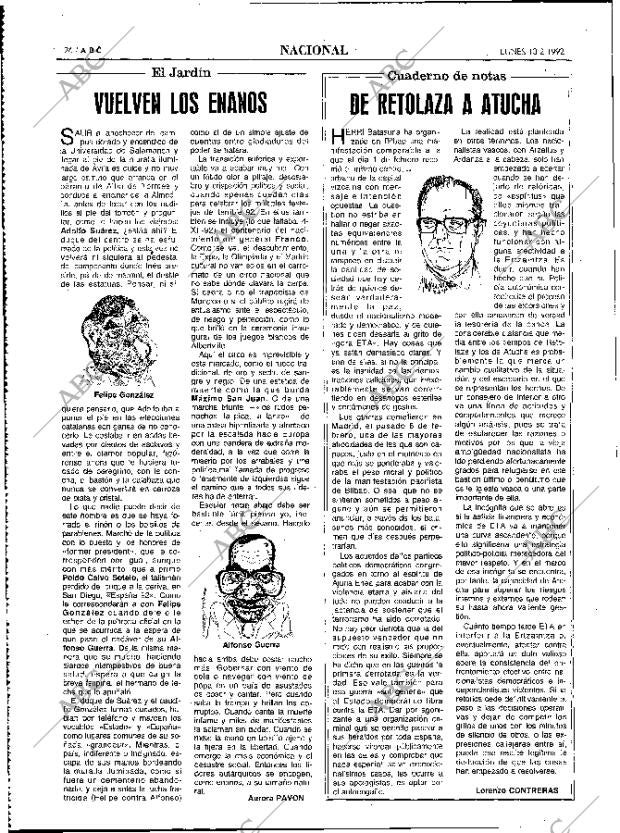 ABC MADRID 10-02-1992 página 26