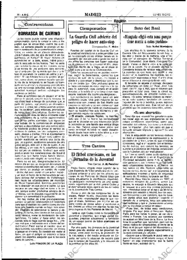 ABC MADRID 10-02-1992 página 38