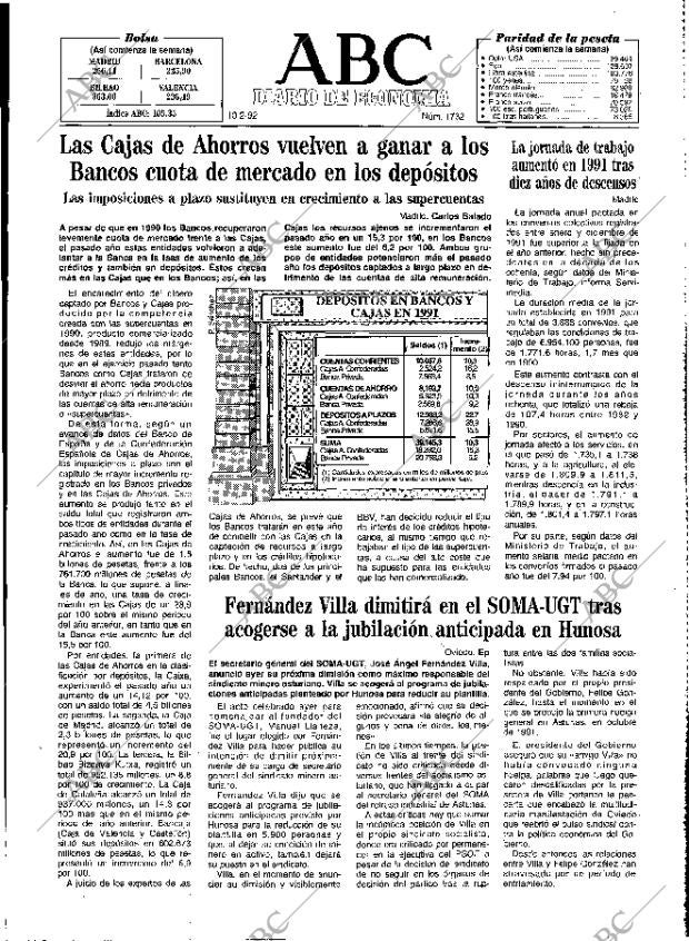 ABC MADRID 10-02-1992 página 49