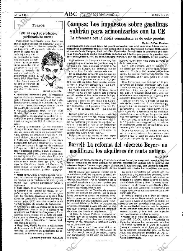 ABC MADRID 10-02-1992 página 50