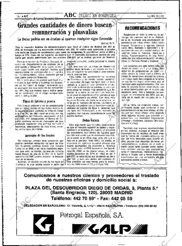 ABC MADRID 10-02-1992 página 58