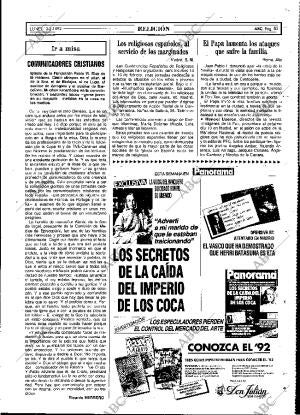 ABC MADRID 10-02-1992 página 85