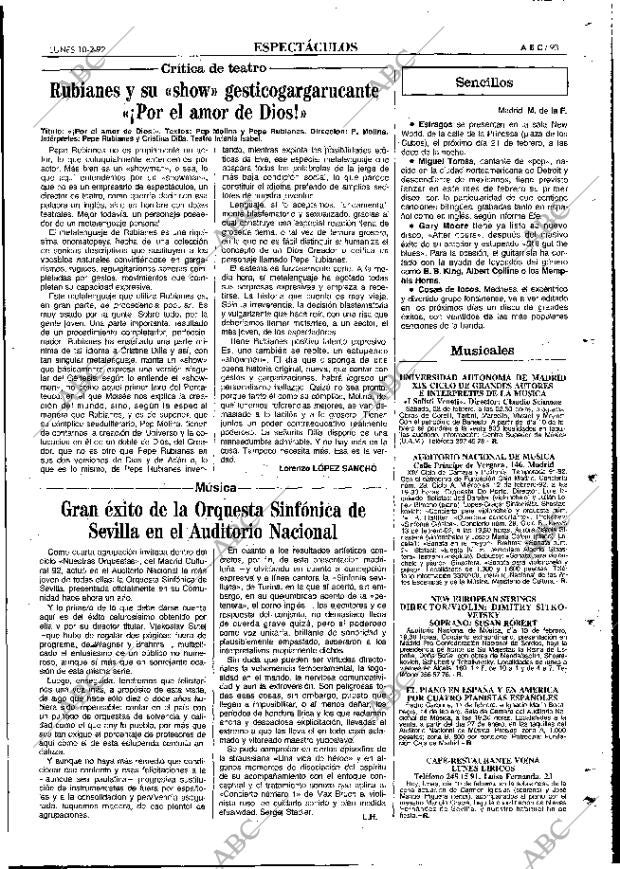 ABC MADRID 10-02-1992 página 93
