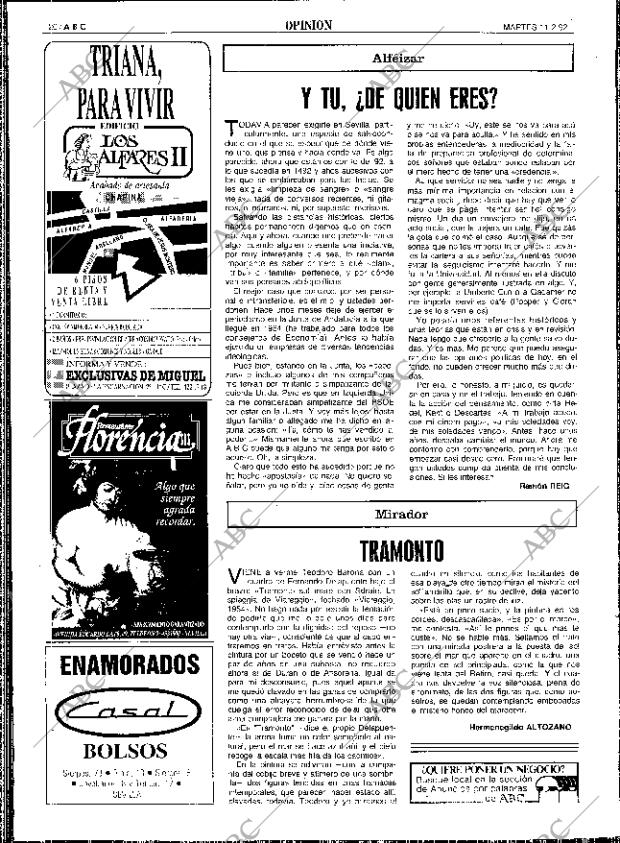 ABC SEVILLA 11-02-1992 página 20