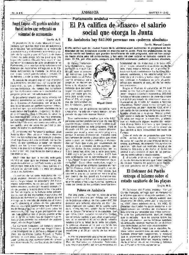 ABC SEVILLA 11-02-1992 página 40