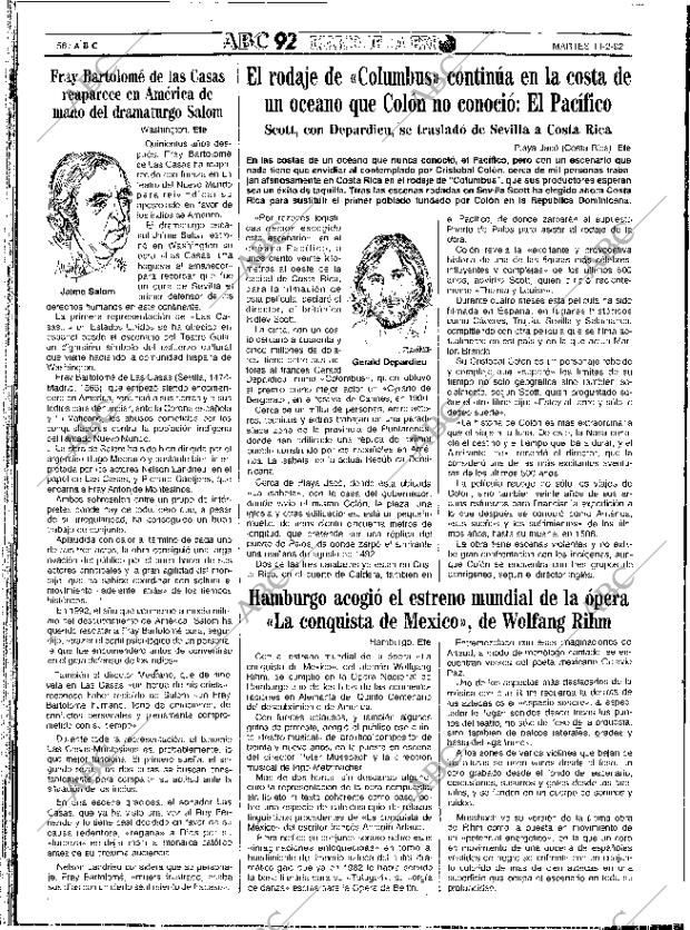 ABC SEVILLA 11-02-1992 página 56