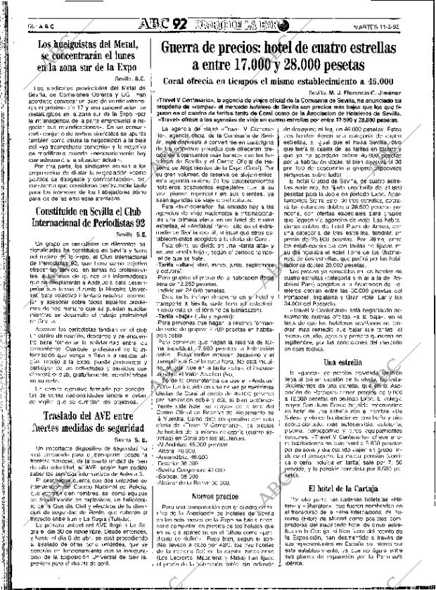 ABC SEVILLA 11-02-1992 página 58