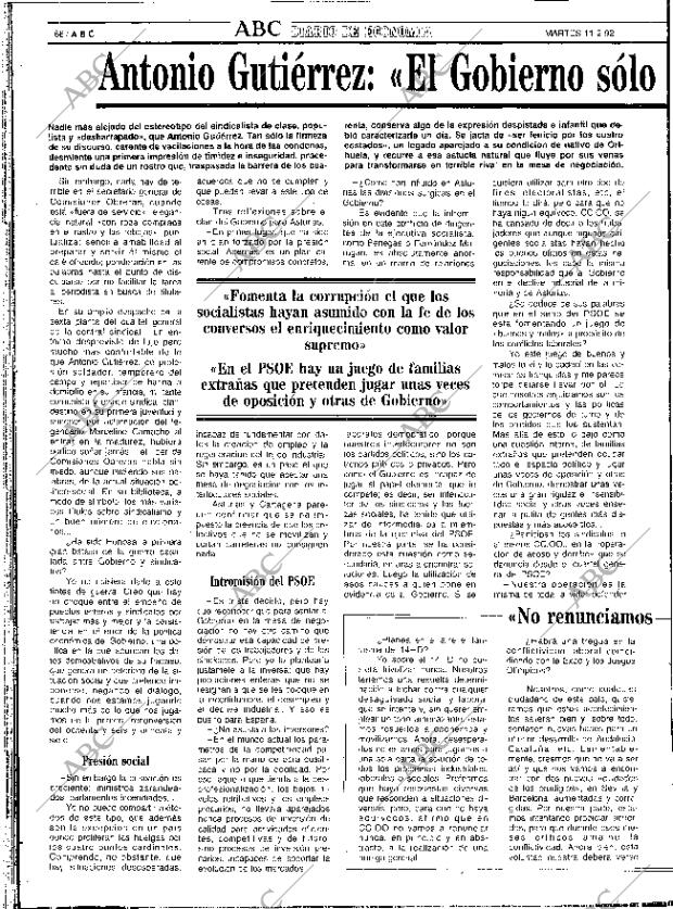 ABC SEVILLA 11-02-1992 página 66