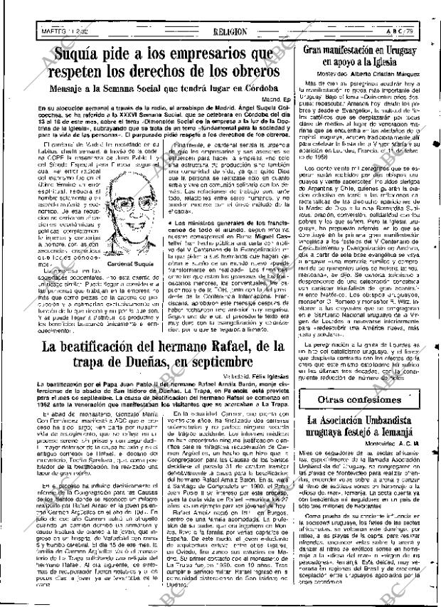 ABC SEVILLA 11-02-1992 página 79