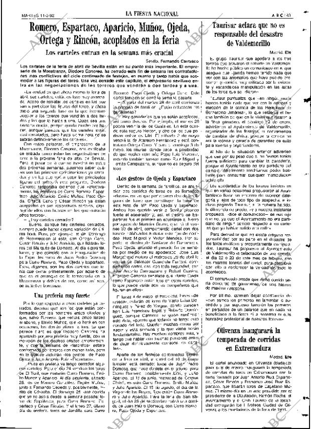 ABC SEVILLA 11-02-1992 página 83