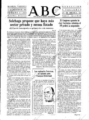 ABC MADRID 14-02-1992 página 17