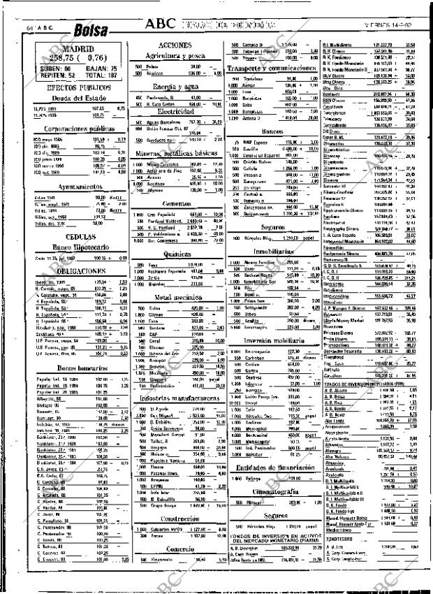 ABC SEVILLA 14-02-1992 página 64