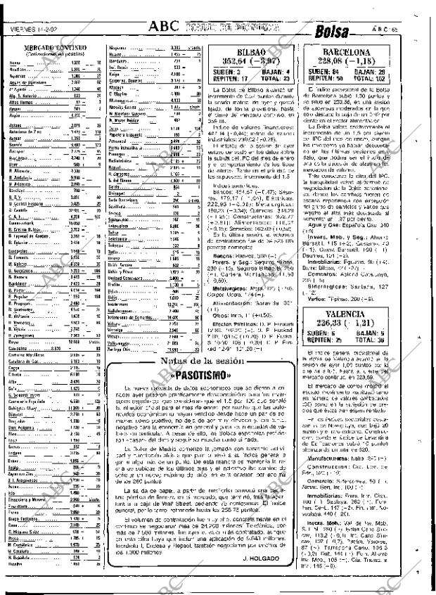 ABC SEVILLA 14-02-1992 página 65