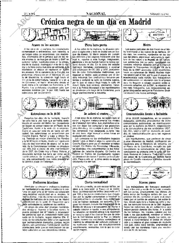 ABC MADRID 15-02-1992 página 22