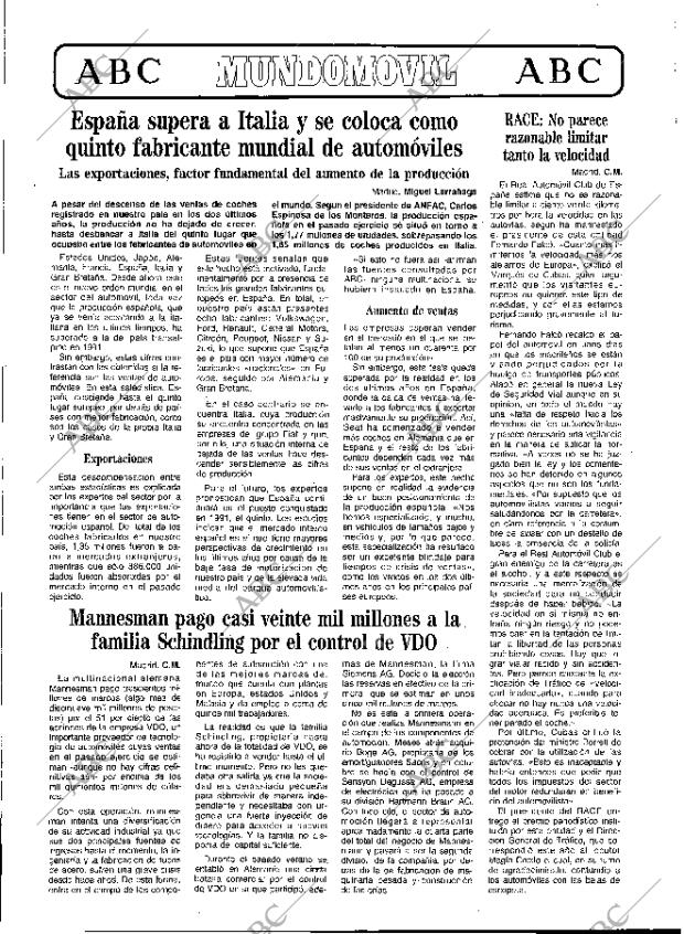 ABC MADRID 15-02-1992 página 53