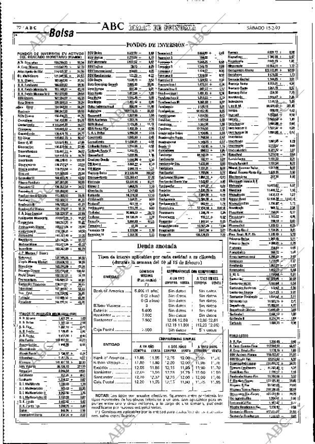 ABC MADRID 15-02-1992 página 72