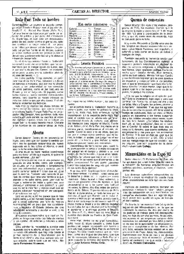 ABC SEVILLA 15-02-1992 página 12