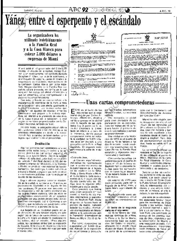 ABC SEVILLA 15-02-1992 página 49