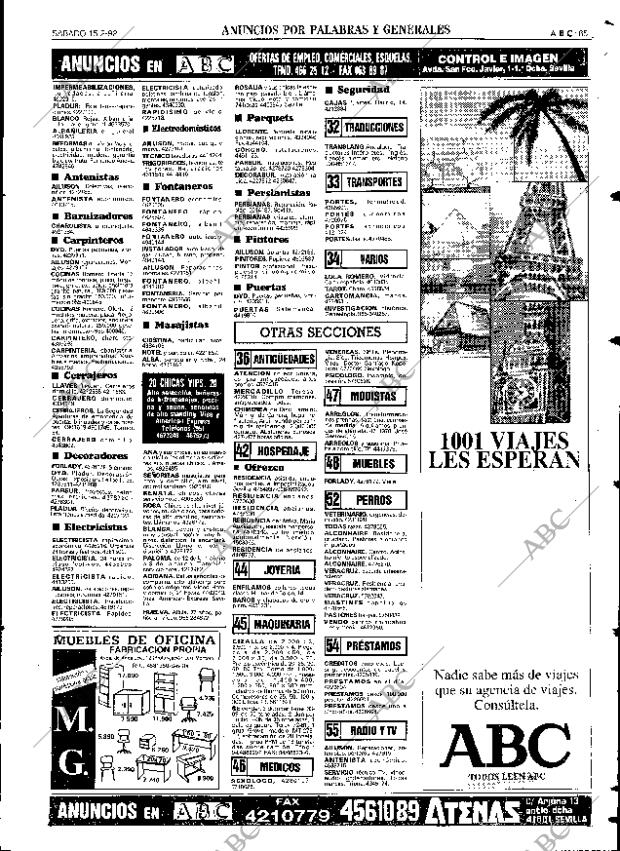 ABC SEVILLA 15-02-1992 página 85