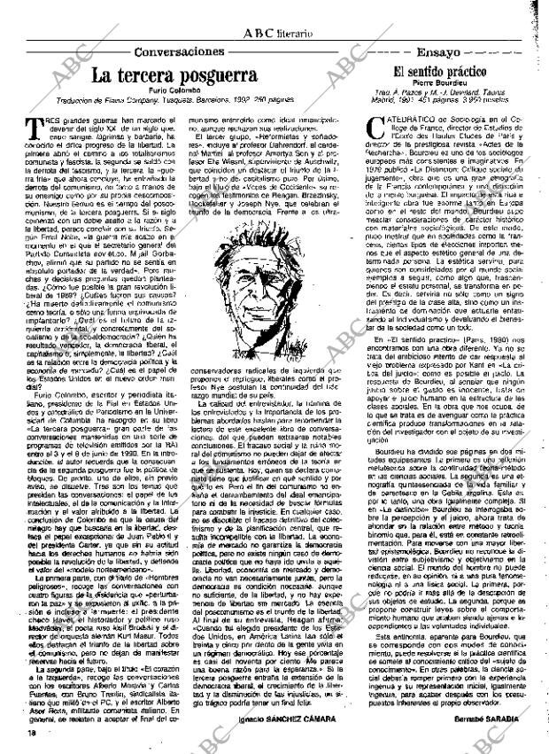 CULTURAL MADRID 21-02-1992 página 18