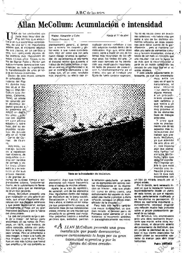 CULTURAL MADRID 21-02-1992 página 27