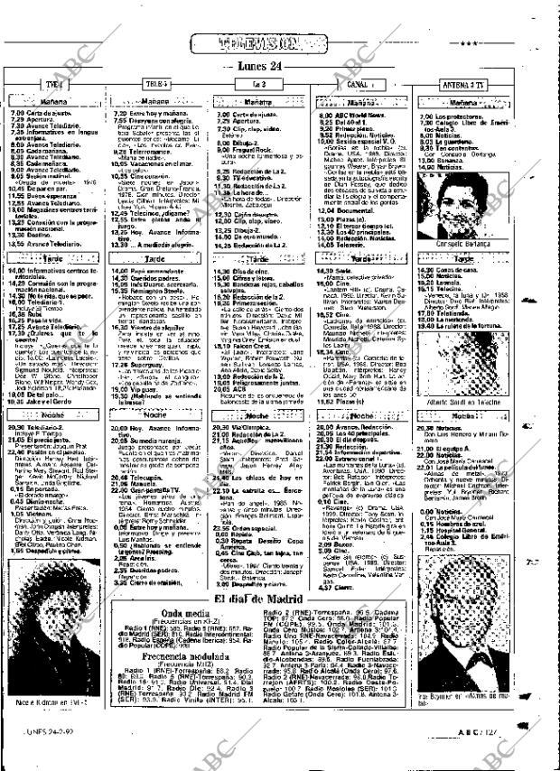 ABC MADRID 24-02-1992 página 127